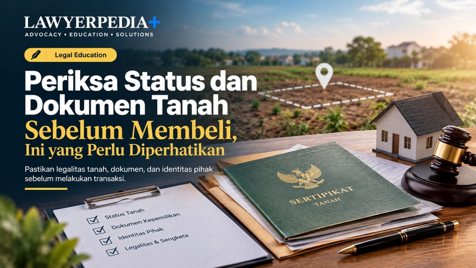 Hal Penting yang Perlu Diperhatikan Sebelum Membeli Tanah